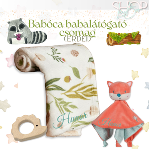 Babóca babacsomag - Erdei - játék & sport - babalátogató ajándékcsomag - Meska.hu