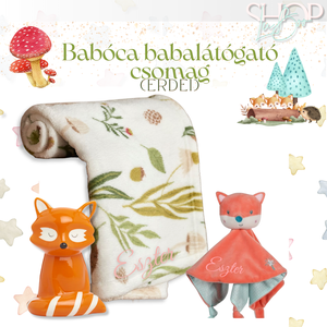 Babóca babacsomag - Erdei - játék & sport - babalátogató ajándékcsomag - Meska.hu