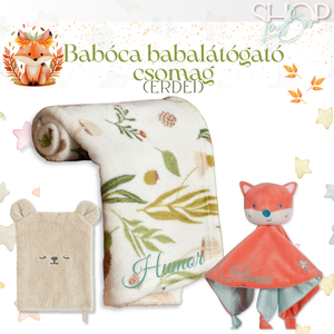 Babóca babacsomag - Erdei - játék & sport - babalátogató ajándékcsomag - Meska.hu