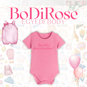 BoDiRose - Egyedi feliratú baba body - Meska.hu