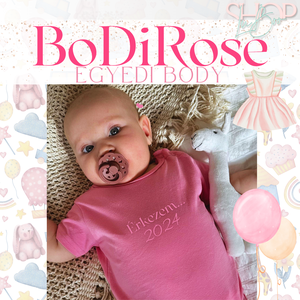 BoDiRose - Egyedi feliratú baba body - játék & sport - baba & babaház - babaruha, babakellék - Meska.hu