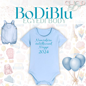BoDiBlu - Egyedi feliratú baba body - játék & sport - baba & babaház - babaruha, babakellék - Meska.hu