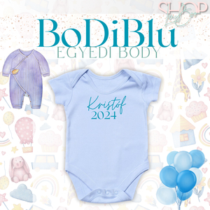 BoDiBlu - Egyedi feliratú baba body - játék & sport - baba & babaház - babaruha, babakellék - Meska.hu