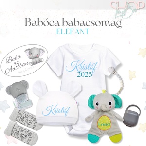 Babóca babacsomag - Elefánt, Játék & Sport, Babalátogató ajándékcsomag, Mindenmás, MESKA