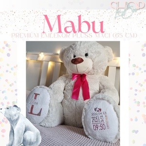 MaBu - Prémium emlékőr plüss maci (45 cm), Játék & Sport, Plüssállat & Játékfigura, Maci, Mindenmás, MESKA