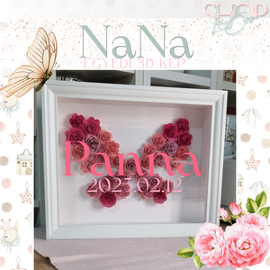 NaNa - Egyedi 3D kép (20x25 cm) - otthon & életmód - babaszoba, gyerekszoba - babaszoba kép - Meska.hu