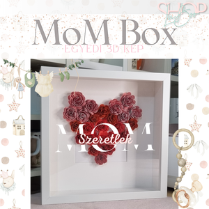 MoM Box - Egyedi 3D kép - otthon & életmód - dekoráció - kép & falikép - képkeret - Meska.hu