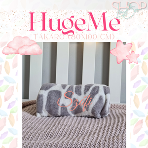 HugeMe - névre szóló takaró (80x100 cm) - otthon & életmód - babaszoba, gyerekszoba - babaszoba dekoráció - Meska.hu