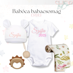 Babóca babacsomag - Erdei, Játék & Sport, Babalátogató ajándékcsomag, Mindenmás, MESKA