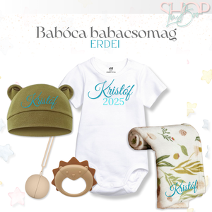 Babóca babacsomag - Erdei - játék & sport - babalátogató ajándékcsomag - Meska.hu