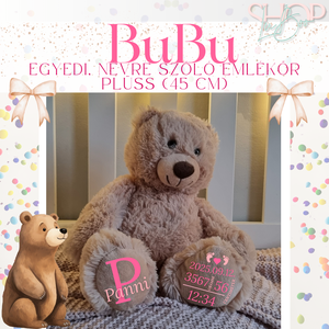 BIGBubu - Óriás plüss emlékőr maci (80 cm) - játék & sport - plüssállat & játékfigura - maci - Meska.hu