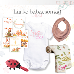 Lurkó babacsomag - Erdei - Meska.hu