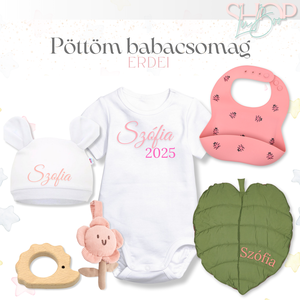 Pöttöm babacsomag - Erdei - játék & sport - babalátogató ajándékcsomag - Meska.hu