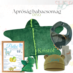 Apróság babacsomag - Dino - Meska.hu