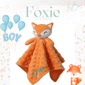 Foxie névre szóló róka nyúnyó (35 cm), Játék & Sport, Plüssállat & Játékfigura, Róka, Mindenmás, MESKA