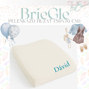 BrieGle - Névre szóló pelenkázó huzat (50x70 cm), Szépségápolás, Pelenka & Babaápolás, Pelenkázó alátét, Mindenmás, MESKA