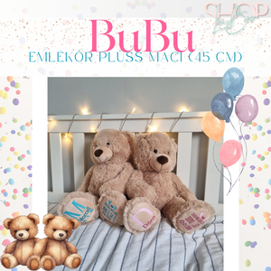 Bubu - Emlékőr plüss maci (45 cm), Játék & Sport, Plüssállat & Játékfigura, Maci, Mindenmás, MESKA