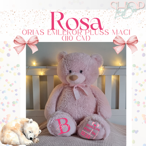 Rosa - Óriás rózsaszín emlékőr plüss maci (110 cm), Játék & Sport, Plüssállat & Játékfigura, Maci, Mindenmás, MESKA