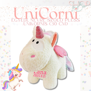  UniCorni - Emlékőr plüss unikornis (30 cm), Játék & Sport, Plüssállat & Játékfigura, Unikornis, Mindenmás, MESKA