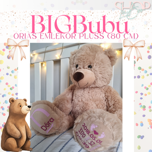 BIGBubu - Óriás plüss emlékőr maci (80 cm) - játék & sport - plüssállat & játékfigura - maci - Meska.hu