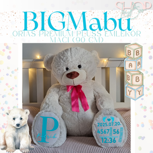 BIGMaBu - Óriás prémium plüss emlékőr maci (110 cm) - játék & sport - plüssállat & játékfigura - maci - Meska.hu