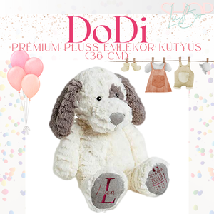 Dodi - Prémium plüss emlékőr kutyus (36 cm) - játék & sport - plüssállat & játékfigura - kutya - Meska.hu