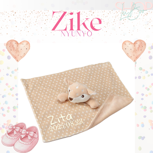 Zike nyúnyó (34 cm) - játék & sport - plüssállat & játékfigura - őzike, szarvas - Meska.hu