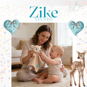 Zike nyúnyó (34 cm) - játék & sport - plüssállat & játékfigura - őzike, szarvas - Meska.hu