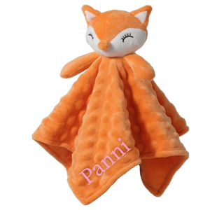 Foxie névre szóló róka nyúnyó (35 cm) - Meska.hu
