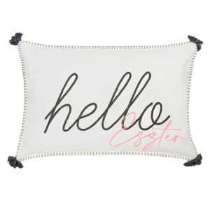 Hello Párna - Fehér (40x60 cm) - otthon & életmód - lakástextil - párna & párnahuzat - díszpárna (belsővel együtt) - Meska.hu