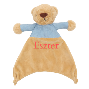 BearBy névre szóló maci nyúnyó (30 cm) - baba - mama - baba játékok - szundikendő, alvóka - Meska.hu