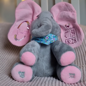 KukucsFáni � Interaktív, zenélő emlékőr plüss (30 cm) - baba - mama - babaemlékek - baba emlékőrző - Meska.hu