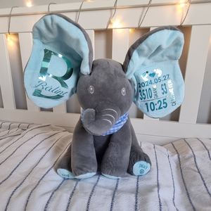 KukucsFáni � Interaktív, zenélő emlékőr plüss (30 cm) - baba - mama - babaemlékek - baba emlékőrző - Meska.hu