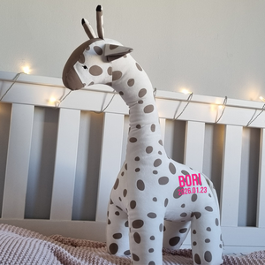 Griffy - Óriás emlékőr plüss zsiráf (65 cm) - Meska.hu