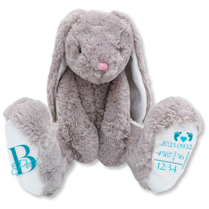NyuNyu - Óriás prémium plüss emlékőr nyuszi (60 cm) - baba - mama - babaemlékek - baba emlékőrző - Meska.hu