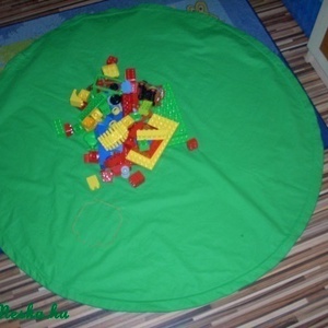 Lego tárolózsák és játszószőnyeg 120cm -  - Meska.hu