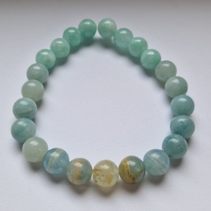 Menta ásvány karkötő - ékszer - karkötő - ásványkarkötő - Meska.hu