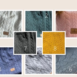 Asszimetrikus sál kötött hatású textilekből - ruha & divat - sál, sapka, kendő - sál - Meska.hu