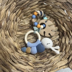 Hernyó baba szett - baba - mama - baba játékok - csörgő - Meska.hu