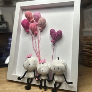 Bigli Kép - esküvő - emlék & ajándék - nászajándék - esküvői pénzátadó képkeret - Meska.hu