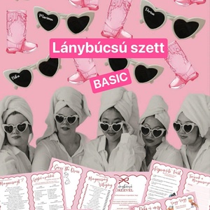 BASIC Lánybúcsú szett � személyre szabott Hen Party csomag: játékok és kiegészítők - Meska.hu