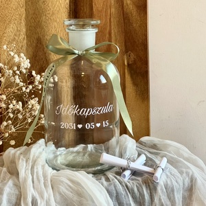 Időkapszula az emlékeknek a nagy napról �� - esküvő - emlék & ajándék - köszönőajándék - Meska.hu