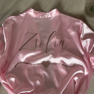 Zsófia feliratú köntös - esküvő - kiegészítők - esküvői köntös - Meska.hu