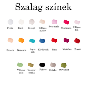 Feliratos RIPSZ szalag, ültető szalag esküvőre, lánybúcsúra, babaváróra - esküvő - dekoráció - helyszíni dekor - Meska.hu