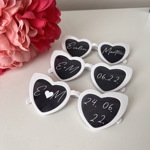 Party szemüveg, szelfi szemüveg matrica felirat - CSAK MATRICA - otthon & életmód - papír, írószer - matrica, matrica csomag - Meska.hu