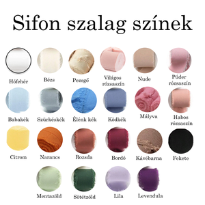 Feliratozott SIFON szalag, ültető szalag esküvőre, lánybúcsúra, babaváróra - esküvő - dekoráció - helyszíni dekor - Meska.hu