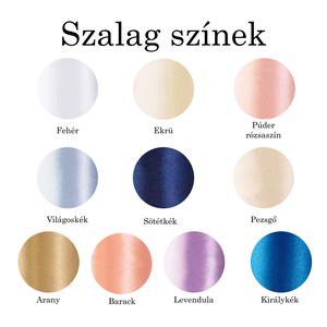 Vőfélyszalag, esküvői vőfély szalag 38mm - esküvő - dekoráció - helyszíni dekor - Meska.hu