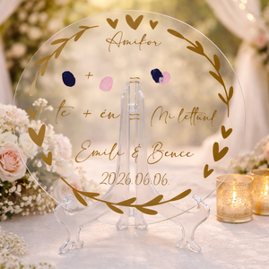 Ujjlenyomat ceremónia szett plexi alapon , Esküvő, Emlék & Ajándék, Nászajándék, Ceremónia szett, Mindenmás, MESKA