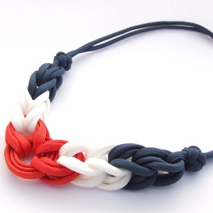 HOOP paracord nyaklánc - Sailor - ékszer - nyaklánc - medál nélküli nyaklánc - Meska.hu