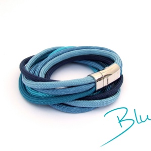 THREADS paracord karkötő - Blue - Meska.hu